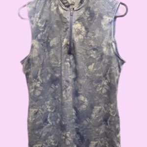 Puma Floral Gray Tank Top